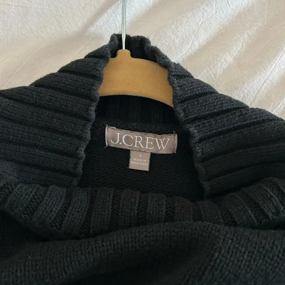 J. Crew Black Turtleneck Sweater - Picture 2 of 2